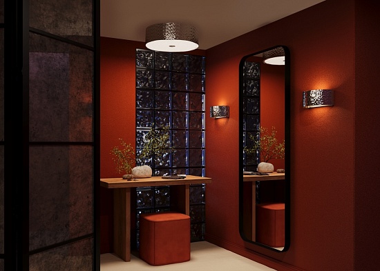 Настенный светильник (бра) Maytoni Ripple MOD096WL-01CH - фото