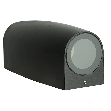 Светильник садово-парковый Feron DH025, на стену, 2*GU10 MR11 230V, черный - фото