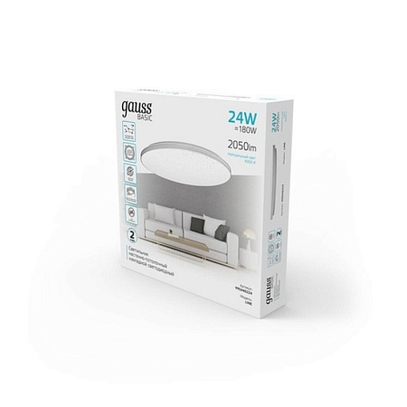 Светодиодная лампа GAUSS 995440224_GAUSS - фото