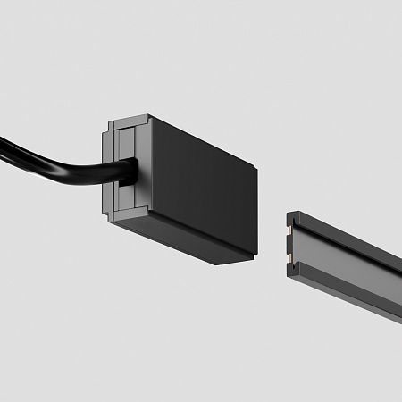 Трековая система Technical гибкая на стену чёрная 200x200x200 TS-Z-200-TR205-1-3W3K-B