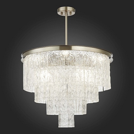 Люстра потолочная ST-Luce Никель/Прозрачный E14 8*60W SL1230.102.08 - фото