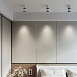 Светильник потолочный светодиодный 12W 4000К белый/чёрный 25048/LED Elektrostandard - фото