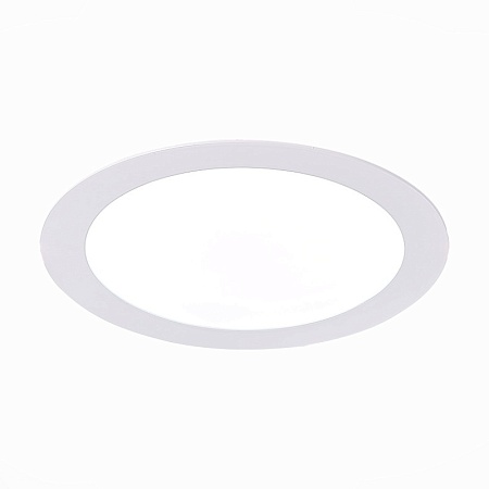 Св-к встр. Белый LED 1*15W 3000K 1 020Lm Ra80 110° IP20 D190xH8 90-265V ST209.538.15 - фото