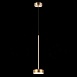 Светильник подвесной ST-Luce Латунь/Латунь LED 1*7W 3000K SL6000.303.01 - фото
