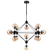 Люстра на штанге ARTE LAMP A1664SP-15BK - фото