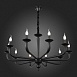 Люстра подвесная ST-Luce Черный E14 10*40W SL1114.403.10 - фото