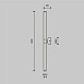 Настенный светильник (бра) Maytoni Axis MOD106WL-L16G3K - фото
