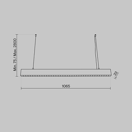 Подвесной светильник Technical Points  P050PL-L40B4K - фото