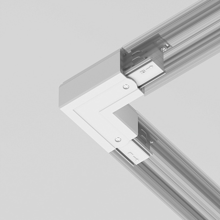 Коннектор угловой внутренний Trinity белый - фото