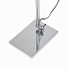 Торшер ST-Luce Хром/Белый E27 1*60W (из 2-х коробок) SL460.105.01 - фото