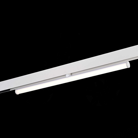 Магнитный трековый светильник Белый LED 1*10W 4000K 1 200Lm Ra>90 120° IP20 L604xW28xH8 ST803.546.10 - фото