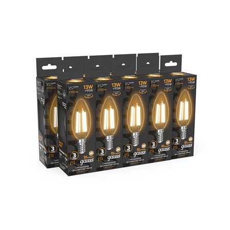 Светодиодная лампа GAUSS 103801113_GAUSS - фото