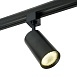 Светильник Feron AL198 трековый однофазный на шинопровод под лампу GU10, черный с антибликовой сеточкой - фото