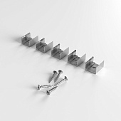 Клипса монтажная для силиконового профиля для светодиодной ленты (5 шт.) Clip LL-2-ALP026 Elektrostandard