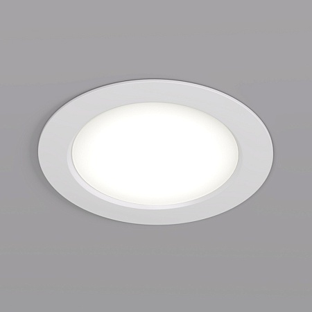 DK3049-WH Встраиваемый светильник, IP 20, 7Вт, LED, белый, пластик - фото