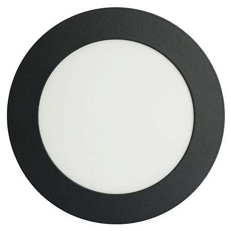 Светодиодный светильник Feron AL500 встраиваемый 6W 4000K черный - фото