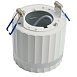 Светильник потолочный Feron HL369  Barrel OLYMPUS 12W, 230V, GX53, белый - фото