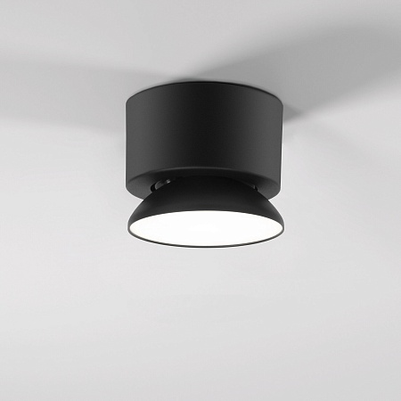 Светильник накладной поворотный светодиодный Smooth 10W 4000K черный 25053/LED Elektrostandard - фото