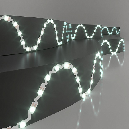 Светодиодная гибкая лента 12 В 6 Вт/м 60 Led/м 2835 IP20, холодный белый 6500K, 5 м Лента светодиодная гибкая 12V 6W 60Led 2835 IP20 холодный белый, 5м Elektrostandard - фото