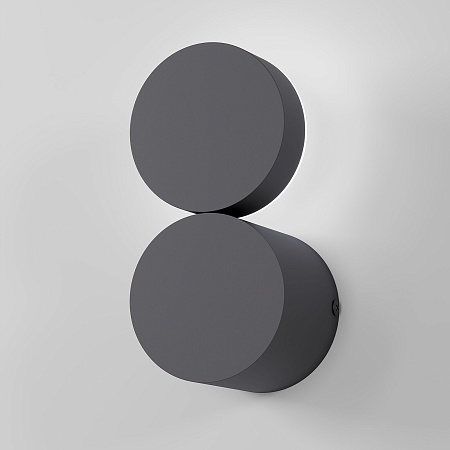 Настенный светодиодный светильник 40131/LED черный Elektrostandard - фото