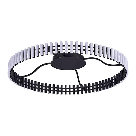 Люстра потолочная ST-Luce Черный/Белый LED 1*50W 3000K SL6203.402.50 - фото
