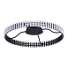 Люстра потолочная ST-Luce Черный/Белый LED 1*50W 3000K SL6203.402.50 - фото