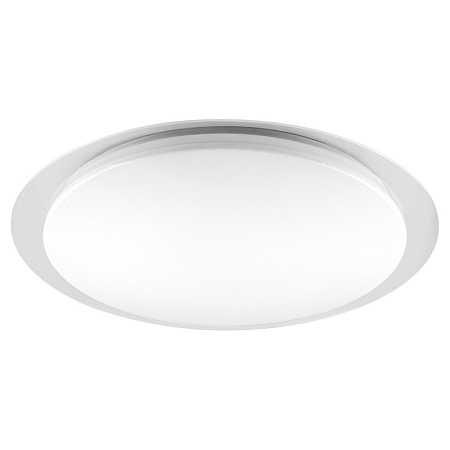 Светодиодный светильник накладной Feron AL5001 STARLIGHT тарелка 36W 4000K белый с кантом - фото