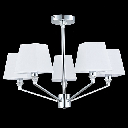 Светильник потолочный Хром/Белый E14 5*40W SLE107602-05 - фото