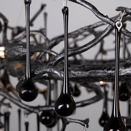 10068/1000 BK Подвесная люстра LOFT IT Bijout - фото