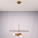 Люстра Rh Utilitaire Disk Triple Pendant Brass Imperiumloft 123646-22 - фото