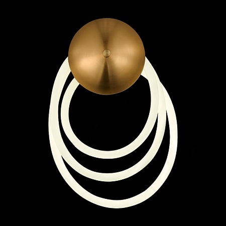 Светильник настенный ST-Luce Латунь/Белый LED 1*30W 4000K SL6102.311.30 - фото