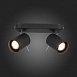 Спот ST-Luce Черный, Хром/Черный GU10 LED 2*3W SL597.401.02 - фото