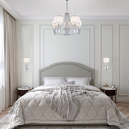 Подвесной светильник Eurosvet 10099/5 хром - фото