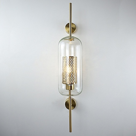 Настенный Светильник Catch Wall Cylinder L67 Brass Imperiumloft 189446-26 - фото
