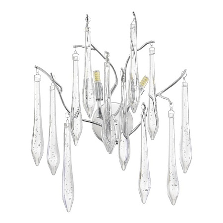 Светильник настенный ST-Luce Хром/Хром, Прозрачный G9 2*5W 4000K SL1660.101.02 - фото