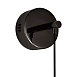 SL6520.401.01 Светильник настенный ST-Luce черный жемчуг/прозрачно-дымчатый LED 1*15W 4000K HELMI - фото