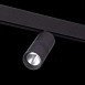Магнитный трековый светильник Черный LED 1*18W 3000K 1 530Lm Ra>90 36° IP20 L-xW60xH148 ST365.436.18 - фото