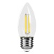 Лампа светодиодная Feron.PRO LB-1208 Свеча E27 1280LM 8W 175-265V 2700K - фото