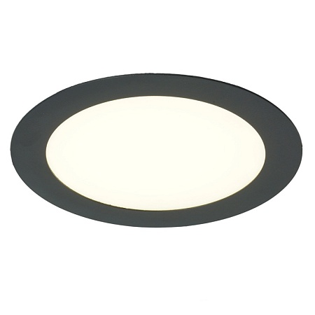 Светодиодный светильник Feron AL500 встраиваемый 12W 4000K черный - фото