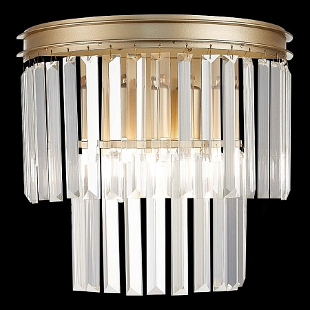 Бра ST-Luce шампань/прозрачный E14 2*40W SL1624.201.02 - фото