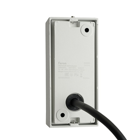 Светильник садово-парковый Feron DH023,на стену, GU10 MR11 230V, серый - фото