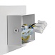 Светильник настенный Feron ML1780 Oval MR16 35W, 230V, G9,15W, белый IP20 - фото