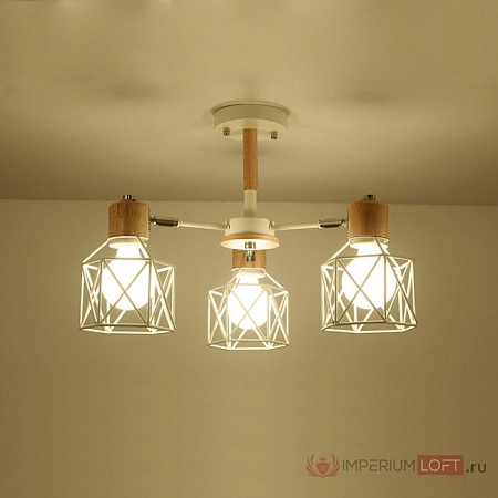 Потолочная Люстра Corf B3 Green 8 Lamps Imperiumloft 189485-26 - фото