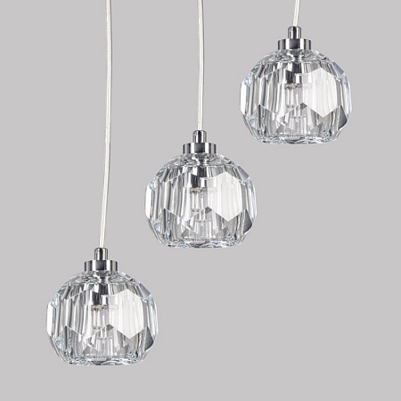 Подвесной светильник  кр DeMarkt Айс 657012103 - фото