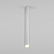 Накладной потолочный светильник с антибликовой решеткой Pika 25030/LED 6W 4200K серебро Elektrostandard - фото