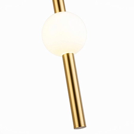 Светильник подвесной ST-Luce Золотистый/Золотистый, Белый LED 1*18W 4000K SL1222.233.01 - фото