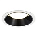 Св-к встр. Черный LED 1*12W 3000K 1 080Lm Ra80 120° IP20 D105xH50 100-240V ST755.438.12 - фото
