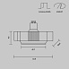 Встраиваемый светильник Technical DL139-GU10-B - фото