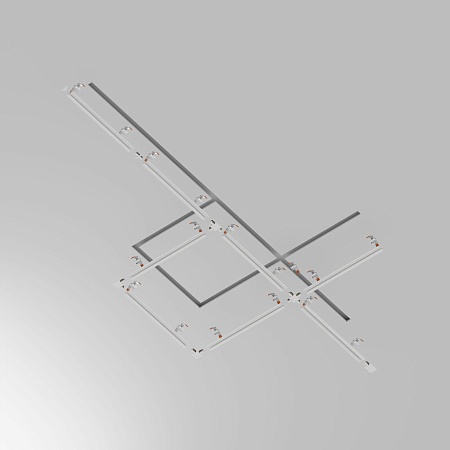 Трековая система Technical встраиваемая однофазная (220 Вольт) белая 150x150x150 TS-Z-150-TR005-1-GU10-W