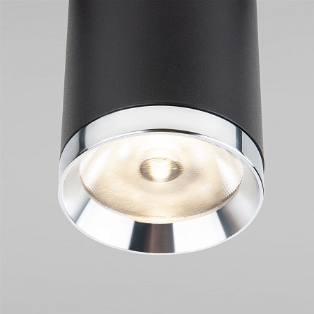 Slim Magnetic R06 Трековый светильник 10W 4200K Ringe черный/серебро 85506/01 85506/01 Elektrostandard - фото